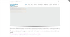 Desktop Screenshot of cultuurdrongen.be